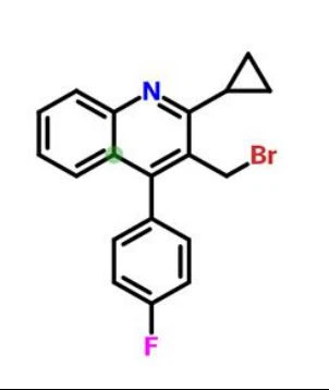 3-(Bromomethyl)-2-cyclopropyl-4-(4'-fluorophenyl)quinoline CAS NO.154057-56-4