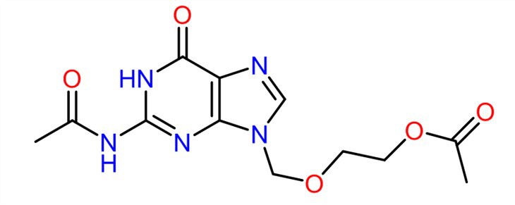 Acetoxyethoxy methyl acetylguanine CAS NO.75128-73-3