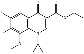 1-Cyclopropyl-6,7-difluoro-1,4-dihydro-8-methoxy-4-oxo-3-quinolinecarboxylic acid ethyl ester CAS NO.112811-71-9