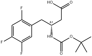 BOC-(R)-3-AMINO-4-(2,4,5-TRIFLUORO-PHENYL)-BUTYRIC ACID CAS NO.486460-00-8