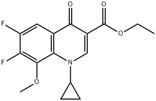 1-Cyclopropyl-6,7-difluoro-1,4-dihydro-8-methoxy-4-oxo-3-quinolinecarboxylic acid ethyl ester CAS NO.112811-71-9