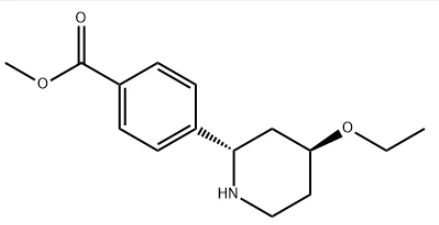CAS:1644667-61-7 Methyl 4-((2S,4S)-4-ethoxypiperidin-2-yl)benzoate