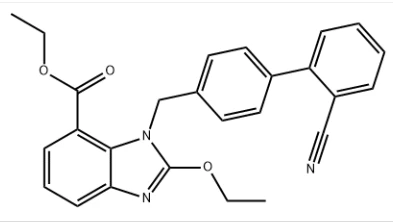 Ethyl-2-Ethoxy-1-[[(2'-Cyanobiphenyl-4-yl) Methyl] Benzimidazole]-7-Carboxylate CAS NO.:139481-41-7