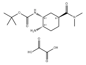 Tert-Butyl(1R,2S,5S)-2-azido-5-[(dimethylamino)carbonyl]cyclohexylcarbamate oxalic acid CAS NO.:1353893-22-7