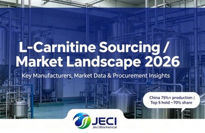 Who Actually Makes L-Carnitine? And Why Does Most Of It Come From One Country?