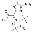1,2,4-Thiadiazole-3-acetic Acid, 5-amino-a-[[2-(1,1-dimethylethoxy)-1,1-dimethyl-2-oxoethoxy]imino]-, (Z)- CAS NO.:76028-96-1