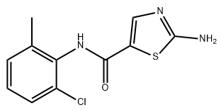 2-Amino-N-(2-chloro-6-methylphenyl)thiazole-5-carboxamide CAS NO.:302964-24-5