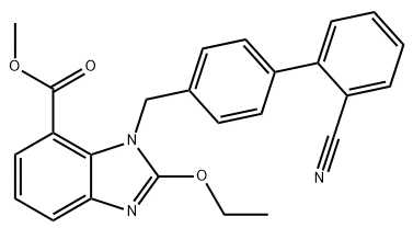 Methyl 1-[(2'-cyanobiphenyl-4-yl)methyl]-2-ethoxy-1H-benzimidazole-7-carboxylate CAS NO.:139481-44-0